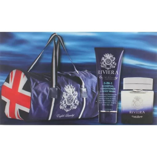 Riviera By English Laundry, 3 Piece Gift Set For Men With Bag