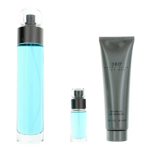 Perry Ellis 360 By Perry Ellis, 3 Piece Gift Set For Men.