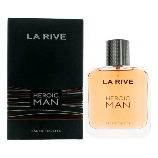 Heroic Man By La Rive, 3.4 Oz Eau De Toilette Spray For Men