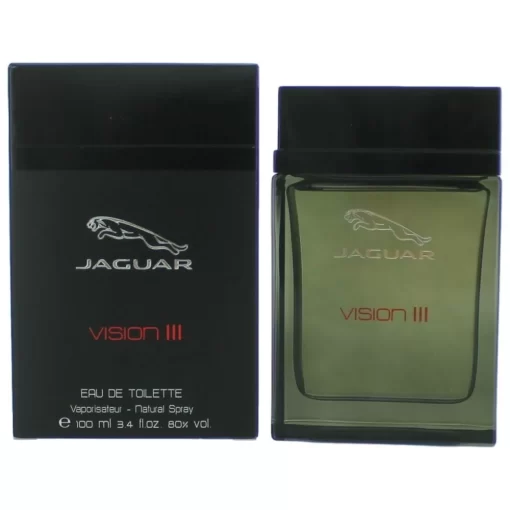 Jaguar Vision Iii By Jaguar, 3.4 Oz Eau De Toilette Spray For Men