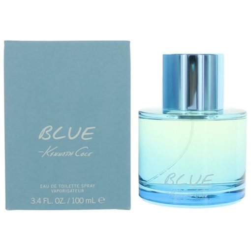 Kenneth Cole Blue By Kenneth Cole, 3.4 Oz Eau De Toilette Spray For Men