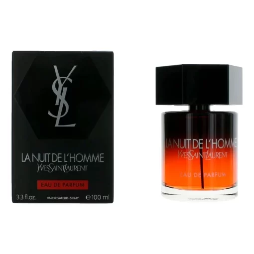 La Nuit De L-Homme By Yves Saint Laurent, 3.4 Oz Eau De Parfum Spray For Men