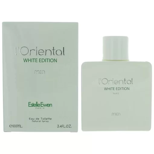 L-Oriental White Edition By Estelle Ewen, 3.4 Oz Eau De Toilette Spray For Men