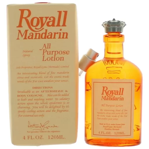 Royall Mandarin By Royall Fragrances, 4 Oz All Purpose Lotion For Men