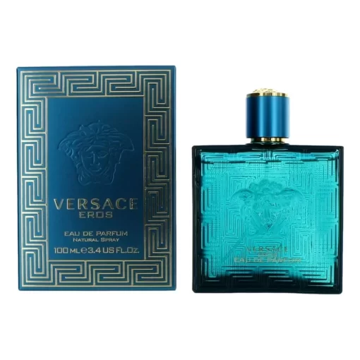 Eros By Versace, 3.4 Oz Eau De Parfum Spray For Men