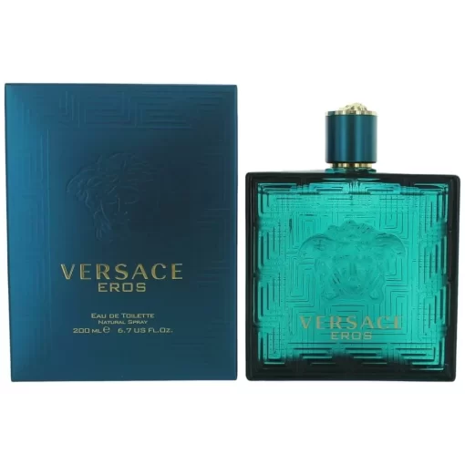 Eros By Versace, 6.7 Oz Eau De Toilette Spray For Men