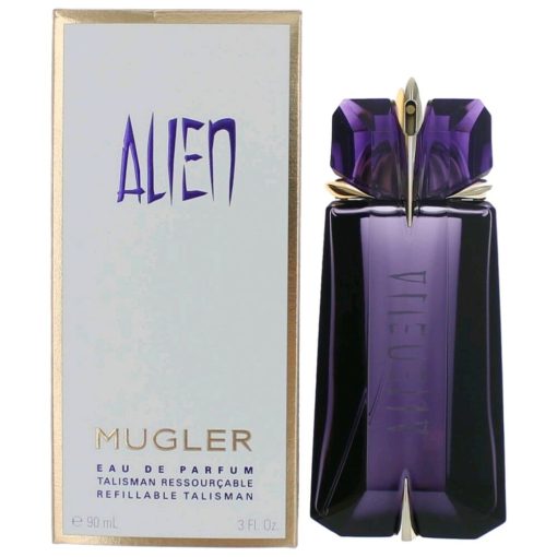 Alien By Thierry Mugler, 3 Oz Eau De Parfum Spray For Women Refillable