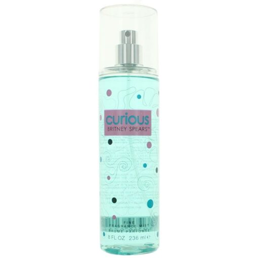 Curious By Britney Spears, 8 Oz Body Mist Spray For Women