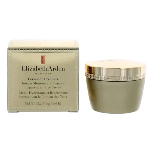 Ceramide Premiere By Elizabeth Arden, .5 Oz Intense Moisture And Renewal Regeneration Eye Cream