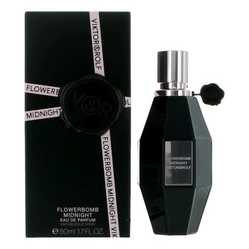 Flowerbomb Midnight By Viktor & Rolf, 1.7 Oz Eau De Parfum Spray For Women