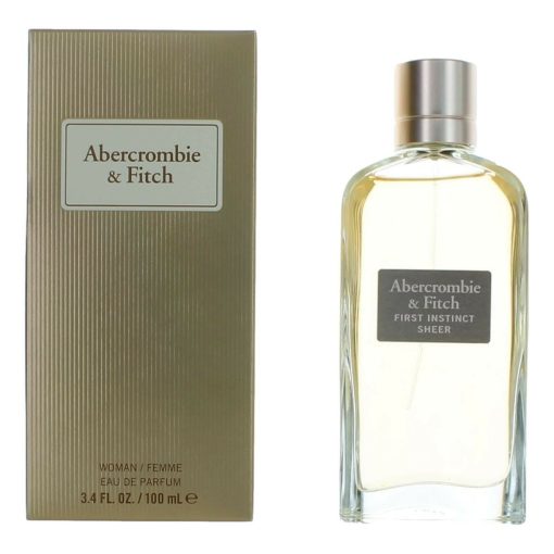 First Instinct Sheer By Abercrombie & Fitch, 3.4 Oz Eau De Parfum Spray For Women