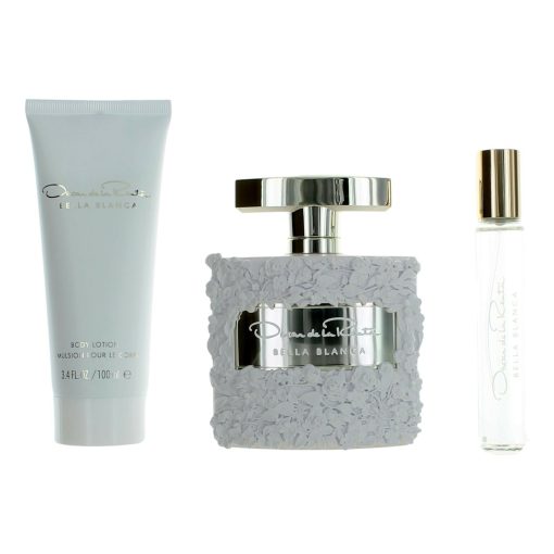 Bella Blanca By Oscar De La Renta, 3 Piece Gift Set For Women