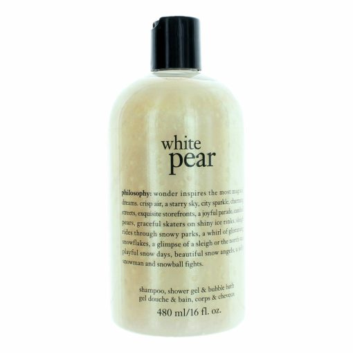 White Pear By Philosophy, 16 Oz Shampoo, Shower Gel & Bubble Bath For Women