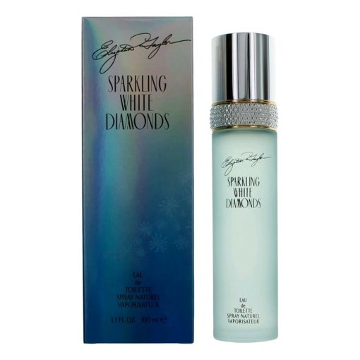 Sparkling White Diamonds By Elizabeth Taylor, 3.3 Oz Eau De Toilette Spray For Women