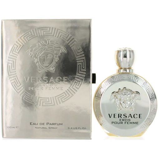 Eros Pour Femme By Versace, 3.4 Oz Eau De Parfum Spray For Women