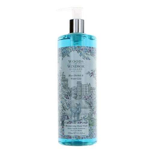 Woods Of Windsor Blue Orchid & Water Lily By Woods Of Windsor, 11.8 Oz Moisturising Hand Wash For Women