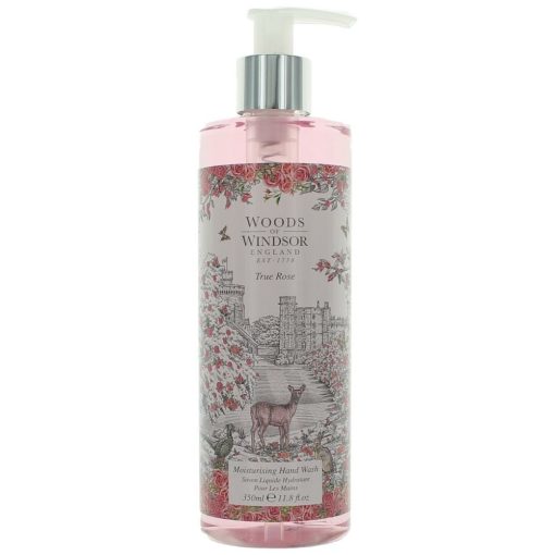 Woods Of Windsor True Rose By Woods Of Windsor, 11.8 Oz Moisturising Hand Wash For Women