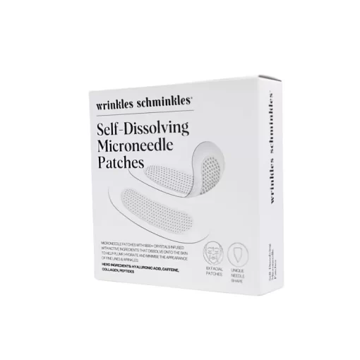 Wrinkles Schminkles Self Desolving Microneedle Patch 2.2 oz | 8 Facial Patches | Innovative | Unique Needle Shape