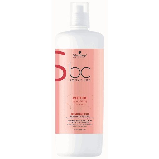 Schwarzkopf BC Bonacure Reptide Repair Rescue Deep Nourishing Micellar Shampoo Liter