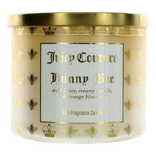 Juicy Couture 14.5 Oz Soy Wax Blend 3 Wick Candle - Hunny Bee