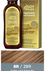 29R Honey Red - Clairol Soy 4Plex Liquicolor Permanente 2 Oz