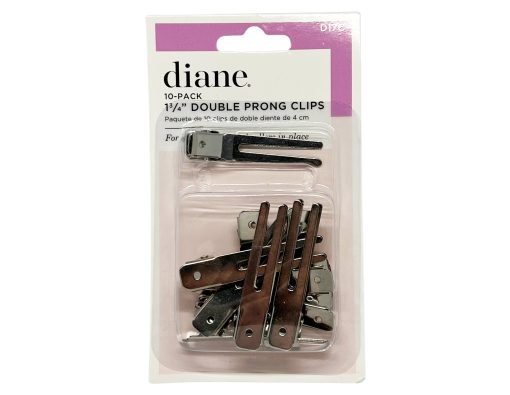 Diane 10-Pack 1.75 Double Prong Clips