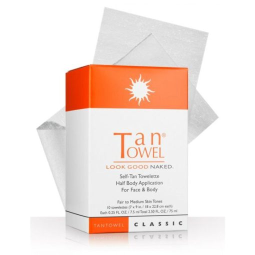 Tan Towel Half Body Classic 10 Pack