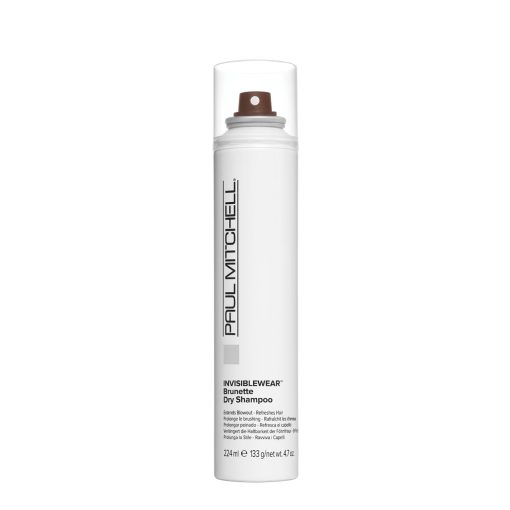 Paul Mitchell Invisiblewear Brunette Dry Shampoo 4.7 oz | Extends Blowout | Refreshes Hair