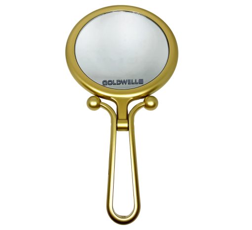 Goldwell Double Sided Hand Mirror | Backsided 5x Magnification