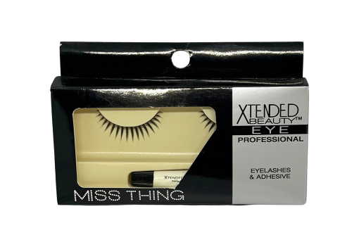 Xtended Beauty Eye Professional Eyelashes & Adhesive Miss Thing Strip Lashes