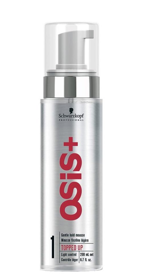 Schwarzkopf Osis+ 1 Topped Up Gentle Hold Mousse 6.7 Oz