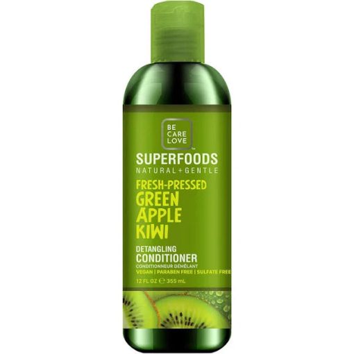 Superfoods Fresh-Pressed Green Apple Kiwi Detangling Conditioner 12 oz