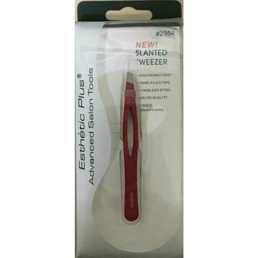 Esthetic Plus Stainless Slanted Tweezer( Colors may Vary)